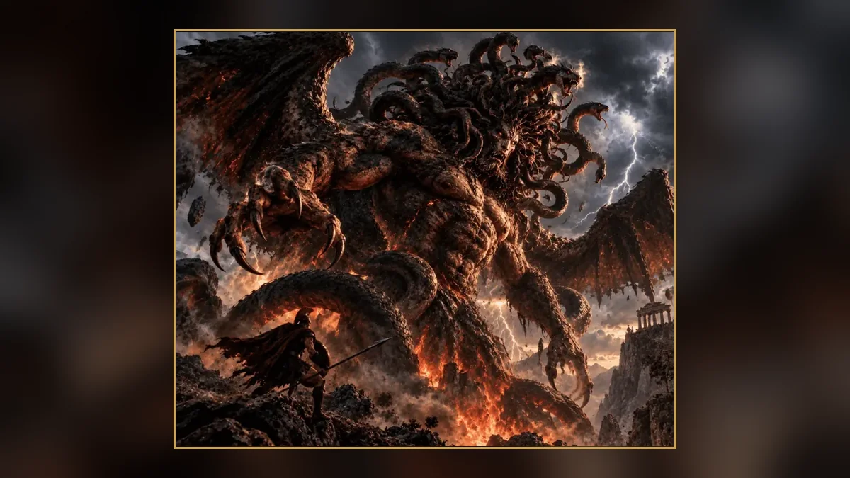Typhon, Greek mythology